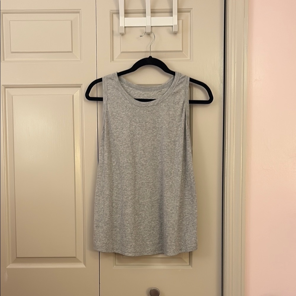 Gray Danskin Ribbed Tank